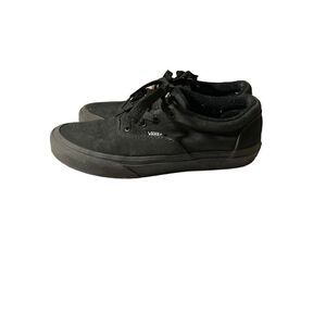Vans Black on Black Youth Tennis Shoes